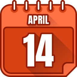 14 de abril icono