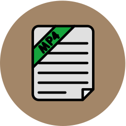 mp4ファイル icon