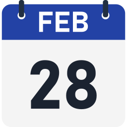 febrero 28 icono