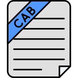 fichier cab Icône