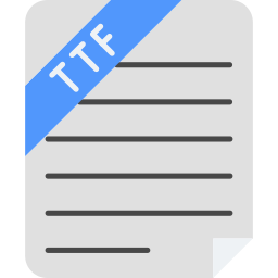 ttf-datei icon