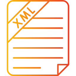 xml-bestandsindeling icoon