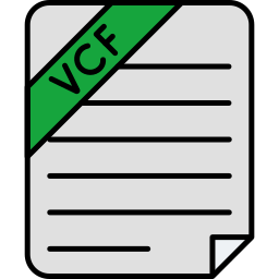 fichier vcf Icône