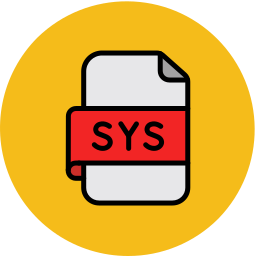 archivo de sistema icono