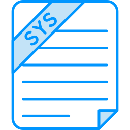 sys-bestand icoon