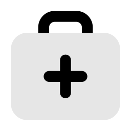 First aid kit icon