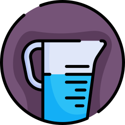 Measuring cup icon