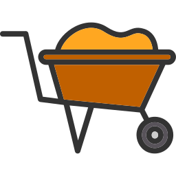 Wheelbarrow icon