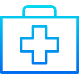 First aid kit icon