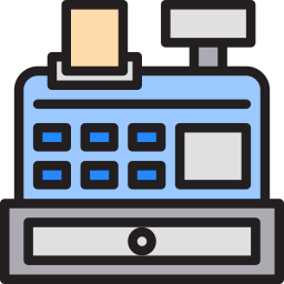 caja registradora icono