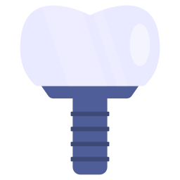 Dental implant icon