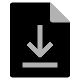 Download file icon