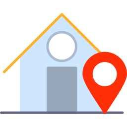 adres locatie icoon