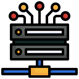 integración tecnológica icono