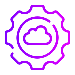 configuración de la nube icono