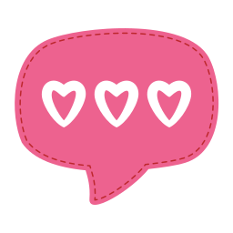 discurso de burbuja sticker