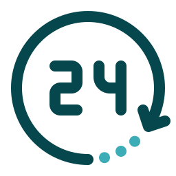 24 시간 서비스 icon