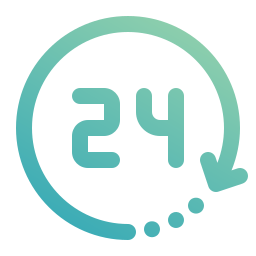 24 시간 서비스 icon