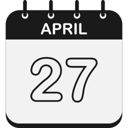 27 de abril icono
