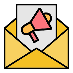 Email marketing icon