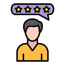 Customer review icon