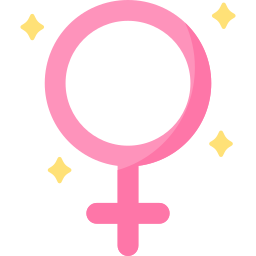 símbolo femenino icono