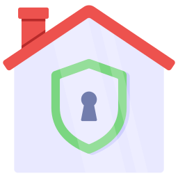 Home security icon