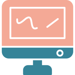 Dibujo digital icono