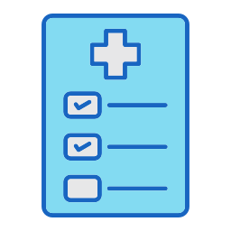 Medical prescription icon