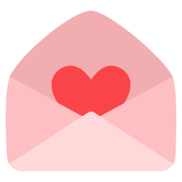carta de amor icono