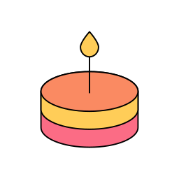 Birthday cake icon