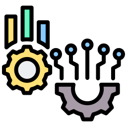 Clasificación de datos icono