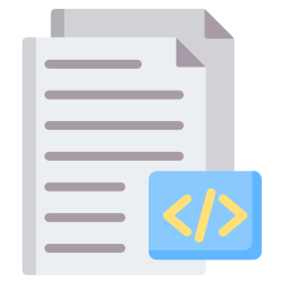 código fuente icono