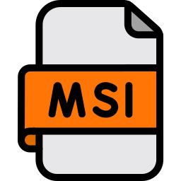 archivo msi icono