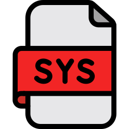 sys-bestand icoon