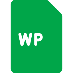 fichier wpd Icône