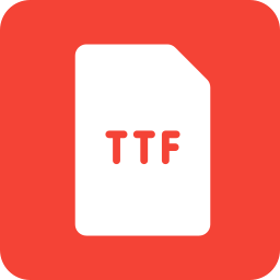 Ttf file icon