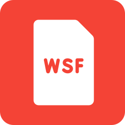 archivo wsf icono