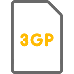 3gp 파일 icon