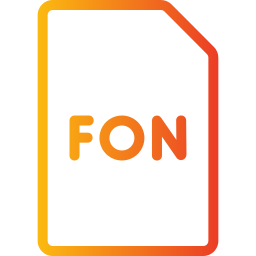 fon файл иконка