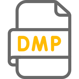 Dmp file icon