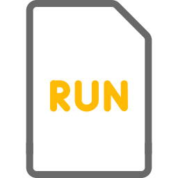 Run icon