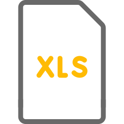 xls-bestand icoon
