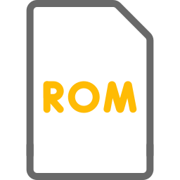 plik rom ikona