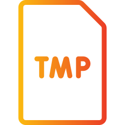 archivo tmp icono