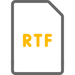 rtf icoon