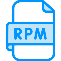 archivo rpm icono