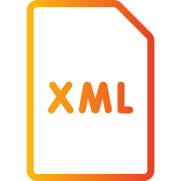 arquivo xml Ícone