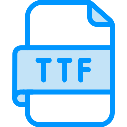 ttf-bestand icoon