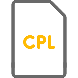cpl 파일 icon
